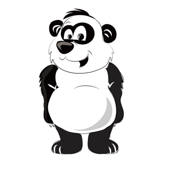 头像卡通动物熊猫可爱：一封温馨