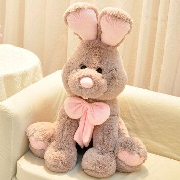 毛绒玩具头像图片 可爱兔子：我的愿望是我喜欢的人可以暴富