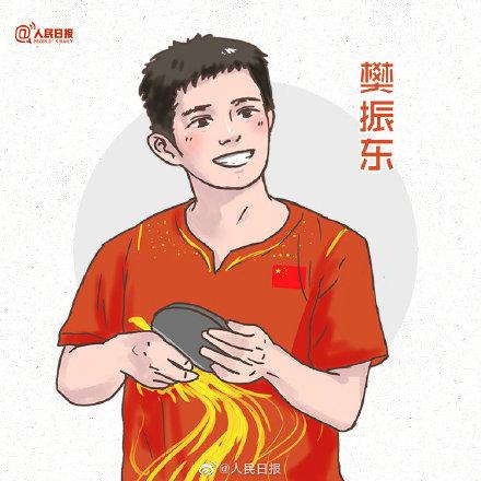 2022年中国女乒乓球队员头像：努力的意义就是
