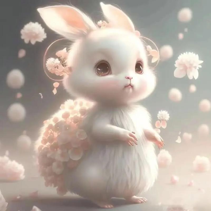 女生酷酷的兔子头像图片： 每个人的心中美景皆不相同