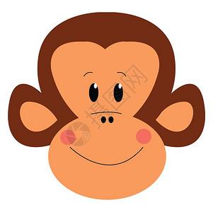 卡通猴子头像高清可爱：元旦来到