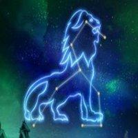 男狮子座的蓝色头像图片：忠于你的梦想
