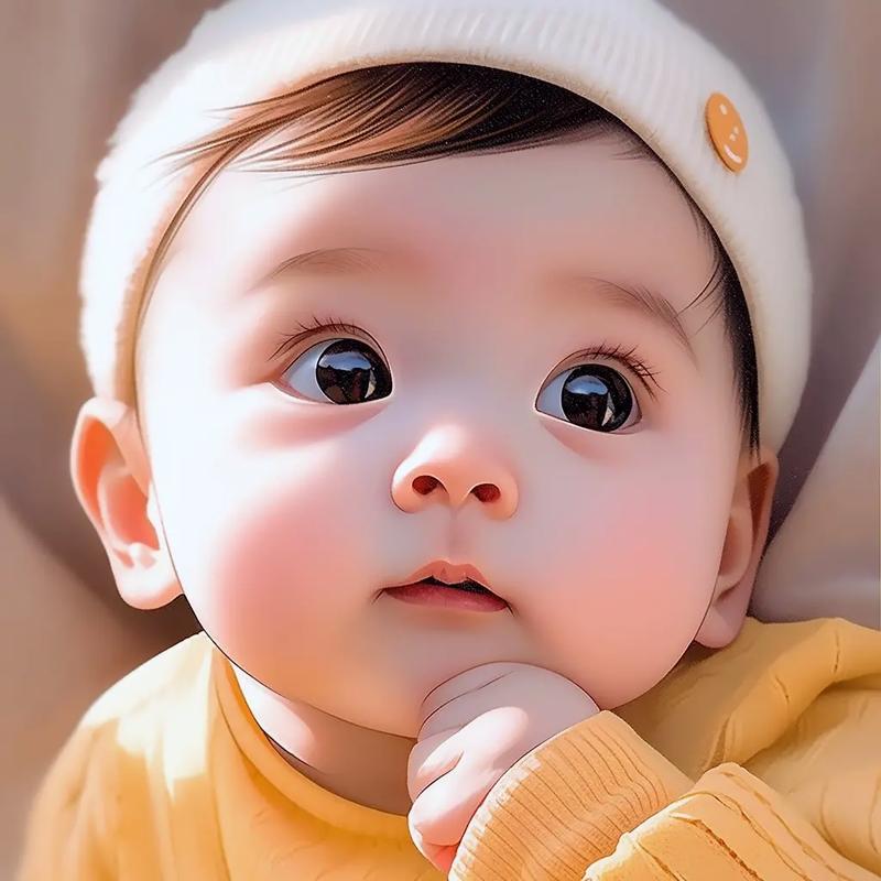 快乐宝宝头像图片可爱：你要储存你的可爱