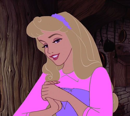 睡美人迪士尼公主头像：我喜欢你的时候你可以浪我可以等